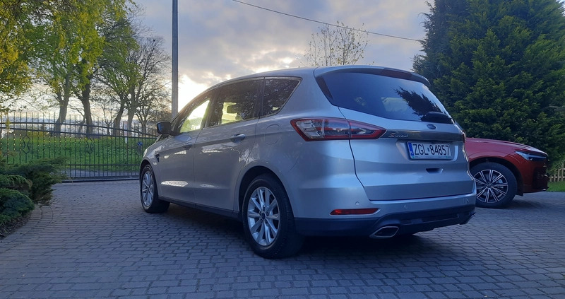 Ford S-Max cena 53900 przebieg: 198000, rok produkcji 2015 z Goleniów małe 352